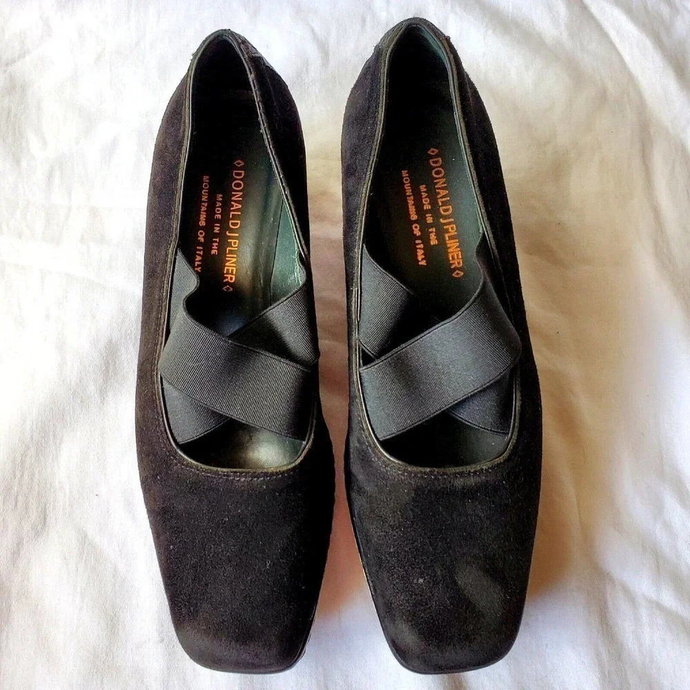 Donald J. Pliner leather italy see